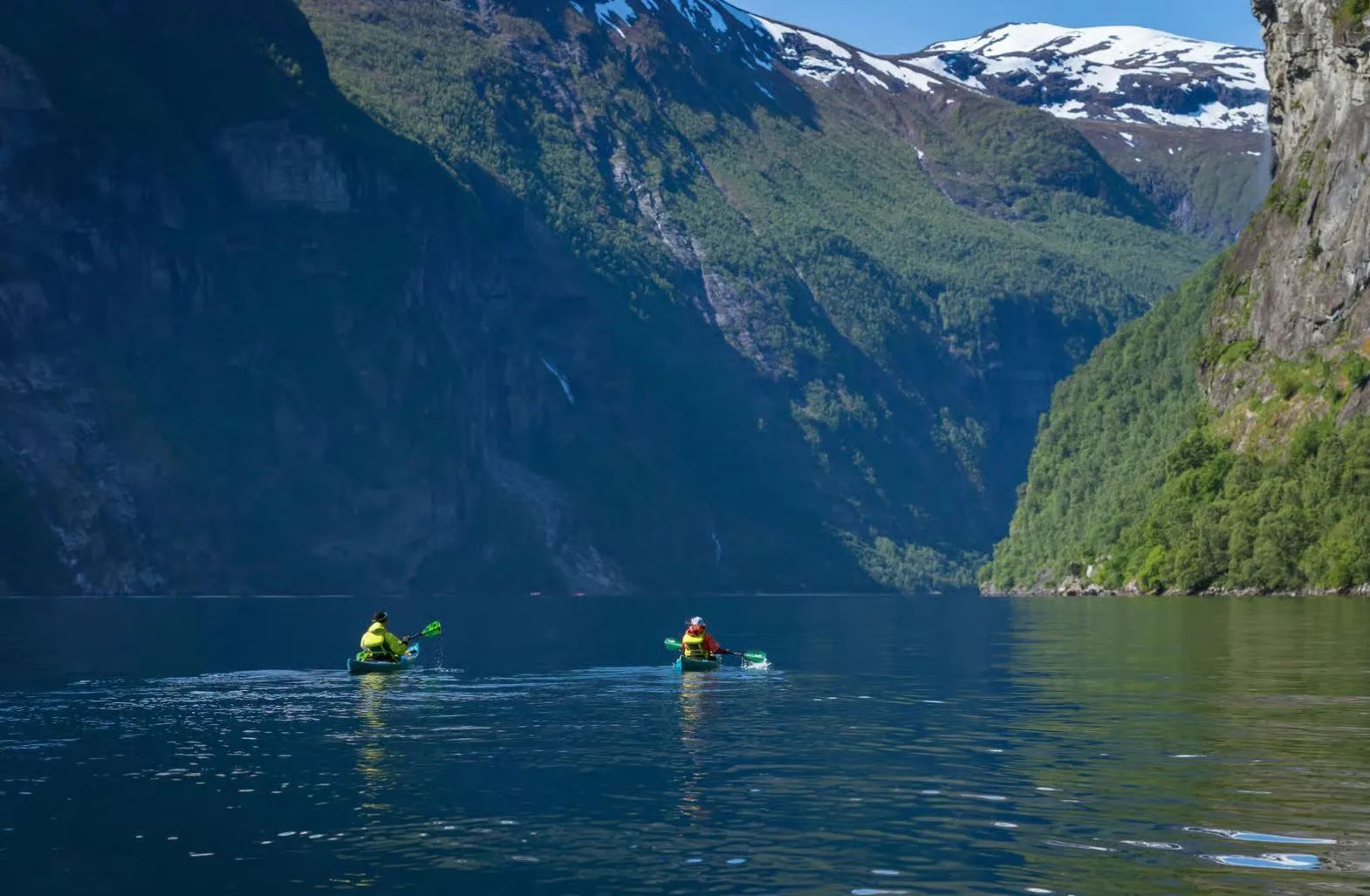Kayak Tour with Waterfall Views