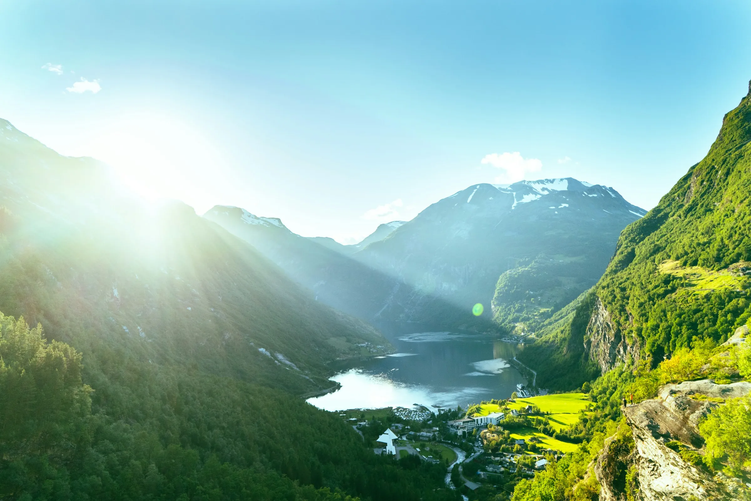 Geiranger harbour
