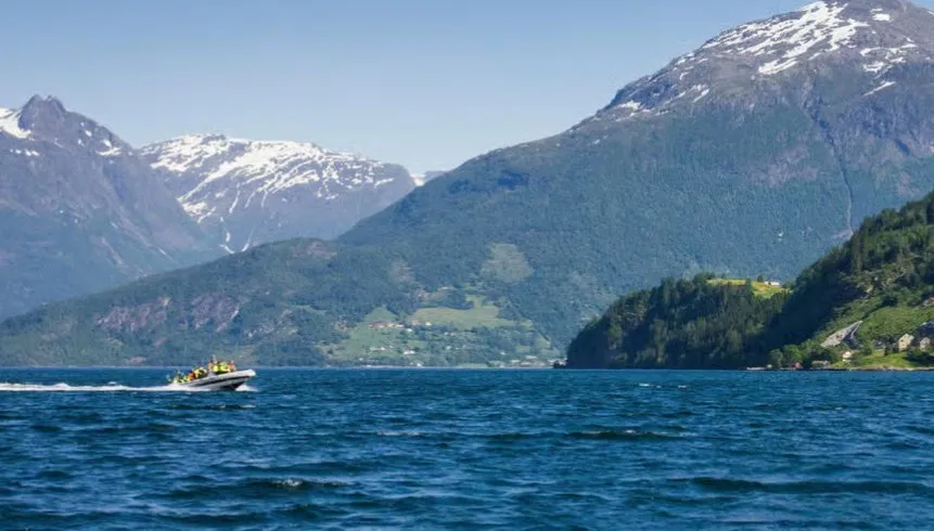 Olden: Nordfjord RIB Boat Tour