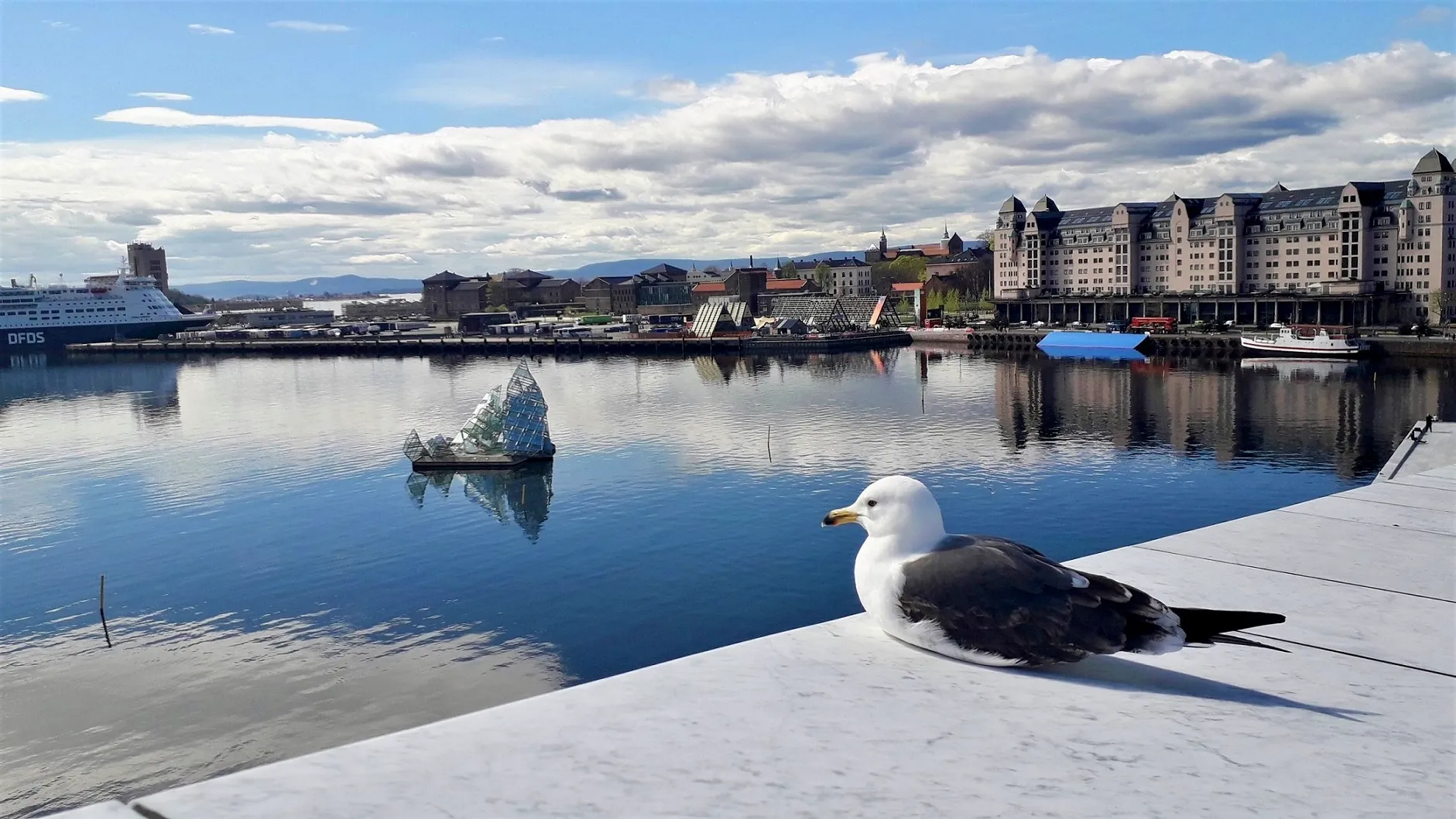 Oslofjord at the Oslo Opera House