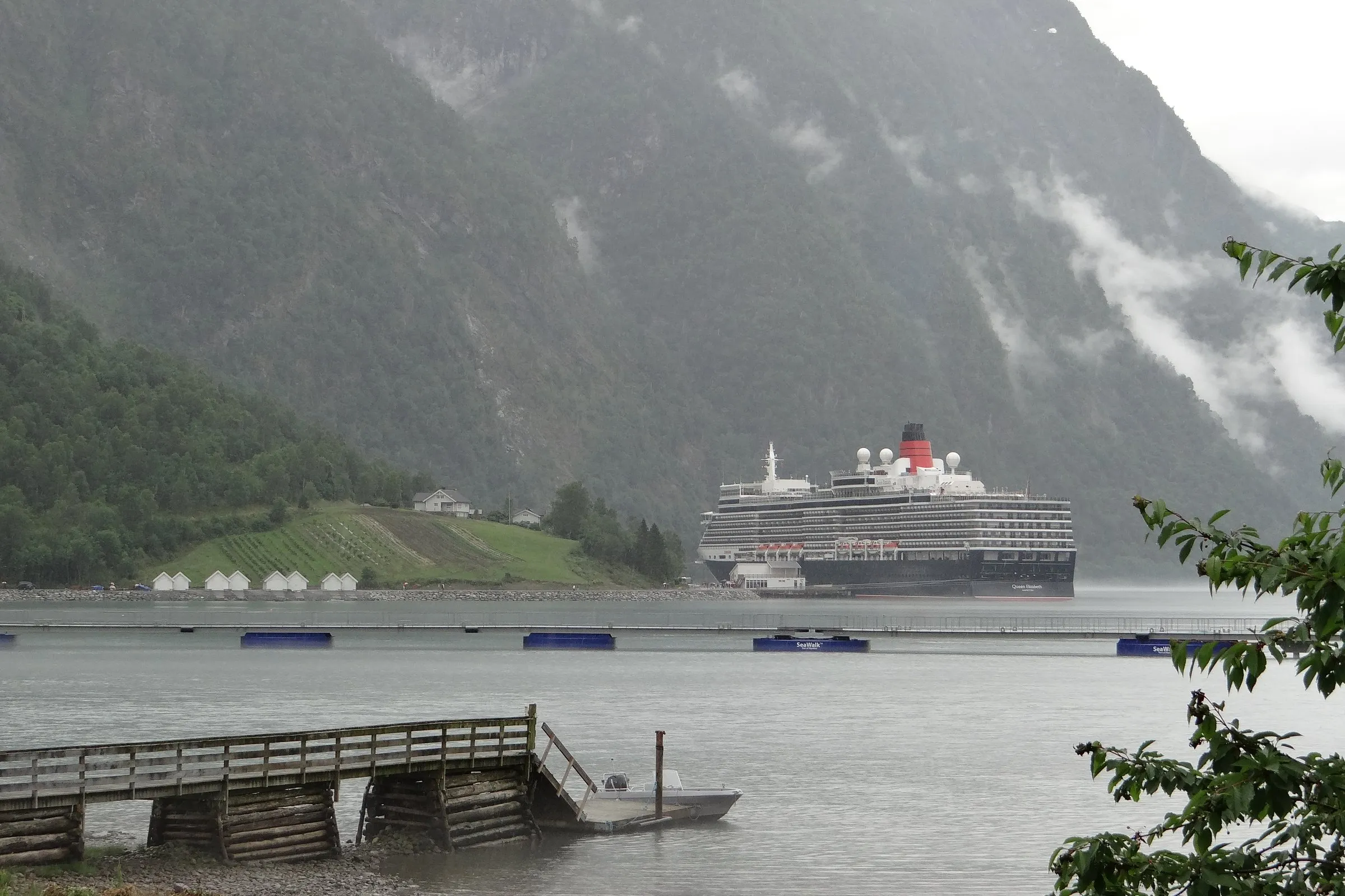 Skjolden cruise port