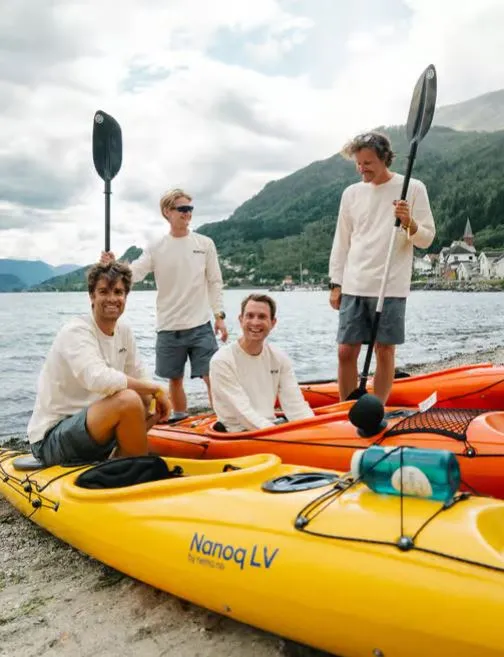 Guided Kayak Tour in the Lustrafjord